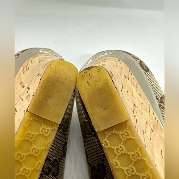 GUCCI WEDGES SZ 8B - Picture 8 of 9